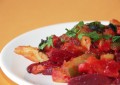 Свекольное сабджи - здоровая кухня