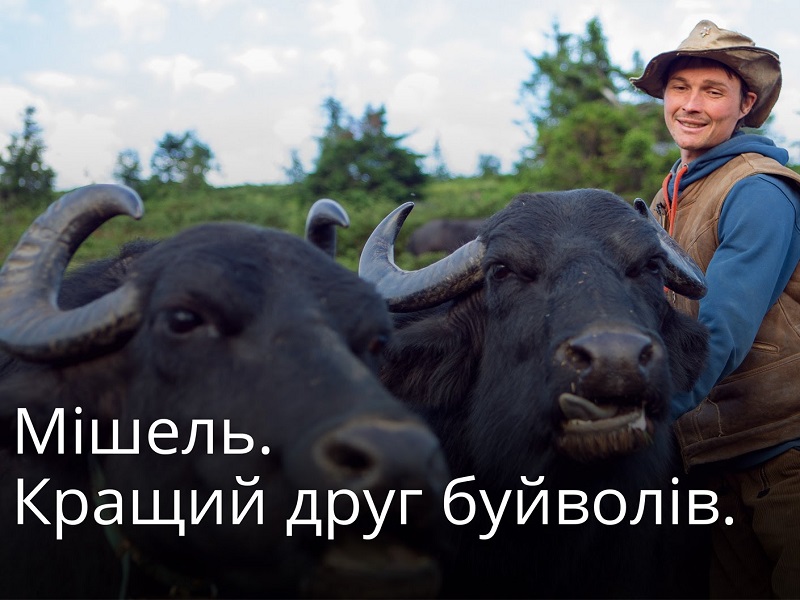 Мішель Якобі і його Карпатські буйволи · Ukraїner