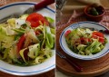 Простой салат с цуккини, томатами и пармезаном - insalata di zucchine novelle