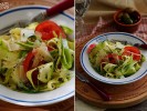Простой салат с цуккини, томатами и пармезаном — insalata di zucchine novelle